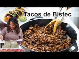 Taqueria-Style Tacos de Bistec: Homemade Mexican Steak Tacos