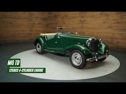 MG TD | Extensively restored | Very good condition | 1950 -VIDEO- www.ERclassics.com