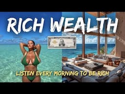 RICH RISING 💲 Powerful WEALTH Morning Starting Your Day To Attract MILLIONS FAST