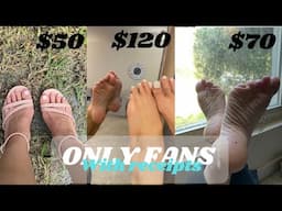 MY REAL ONLYFANS EARNINGS AS A TOP 20% CREATOR | HOW TO SELL FOOT CONTENT