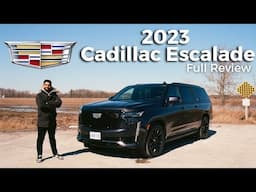 2023 Cadillac Escalade Review & Test Drive. The Ultimate American Luxury SUV?