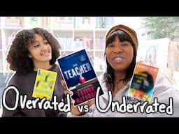 Our Top Overrated and Underrated books of 2024!! 📚  Overhyped booktok books