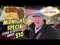 Super Cheap Late Night Steak Close to The Vegas Strip