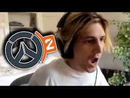 xQc FIRST OVERWATCH 2 GAME