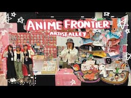 Last con of 2024 & first time in Texas! Anime Frontier Artist Alley 2024🫡