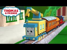 Thomas y sus amigos en español completo - La gran aventura de la grua CARLY.