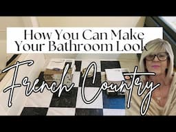 HOW YOU CAN MAKE YOUR BATHROOM FRENCH COUNTRY - LUXE & ELEGANT HOME