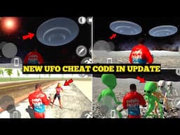 New UFO Cheat Code in Indian Bike Driving 3D New Update 🤯🔥| Npc Spawn Cheat Code 🤩| Harsh in Game