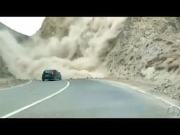 Devastating Rockfalls and Landslides Caught on Video