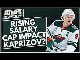 Rising NHL salary cap could impact a Kirill Kaprizov extension