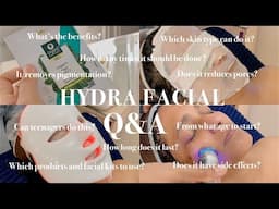 Hydra Facial Q&A | HINDI