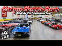 CLASSIC CARS FOR SALE!!! Unique Classic Cars!!! MUSCLE CARS - Classic Cars - Lot Walk. Inventory!