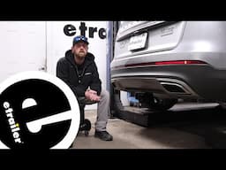 etrailer | Installing a Draw-Tite Max-Frame Trailer Hitch Receiver on a 2020 Lincoln Nautilus