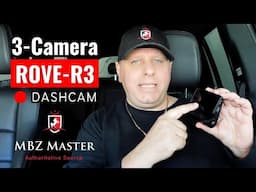 3 Rotatable Cameras | ROVE-R3 Dashcam Review!