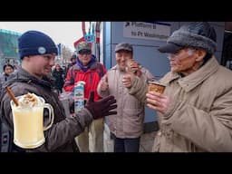 Chinese People Try EGGNOG for the First Time on CHRISTMAS