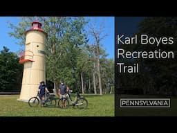 Biking Pennsylvania:  Karl Boyes Recreational Trail on Presque Isle