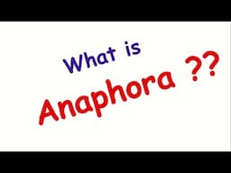 What is Anaphora | Explanation with Examples | The Modern Learning