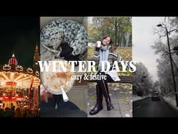 COZY WINTER DAYS - wellbeing diaries ep. 2 / road trip to Vienna, festive vibes /