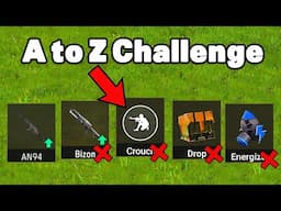 EXTREME A TO Z CHALLENGE In Garena Free Fire