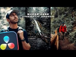 Create This Super Deep Green Cinematic Look - Davinci Resolve Color Grading Tutorial