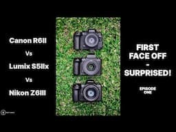 Nikon Z6III Vs Canon R6II Vs Lumix S5IIx | The First Face Off | 50mm f1.8 | Matt Irwin