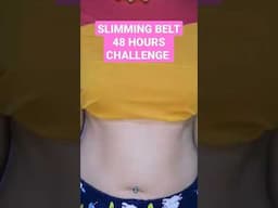 ORASA EZENG slimming belt | 48 HOURS CHALLENGE