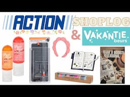 Action shoplog & vakantiebeurs / journalpagina