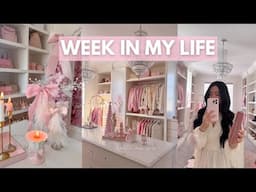 A Week in My Life: Closet Organization, Disneyland Adventures & Unboxings!🎀🎄🩰