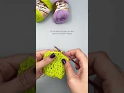 Crochet Tip: Preventing a slanted seam #crochet