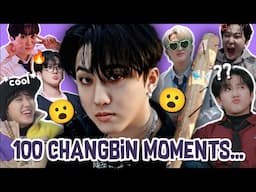 100 ICONIC MOMENTS in the history of CHANGBIN from STRAY KIDS