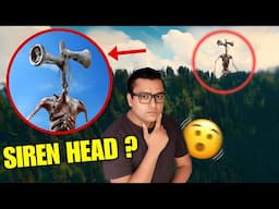 DRONE ने भूतिया जंगल में देखा SIREN HEAD? Scariest Things Caught By Drones