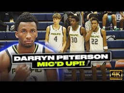 Darryn Peterson MIC'D UP!! | 5-star Kansas commit 🔥