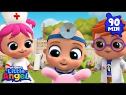 Health Check Fun! 🩺 Doctor Knows Best | Little Angel Nursery Rhymes & Kids Songs