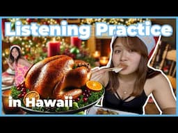 【Eng/JP Sub】Dream Christmas in Rural Hawaii 🇯🇵 Japanese Listening Practice