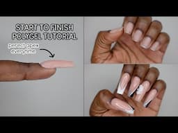 How To Build An Apex With Polygel | Start to Finish Polygel Tutorial | Very Detailed