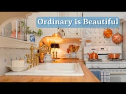 Ordinary Homemaking is Beautiful ~ Cottage Style Home Decorating Ideas