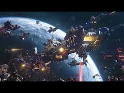 The Imperial Navy - Space Battle Scenes - WARHAMMER 40,000 Cinematic Fantasy Movie Scenes