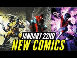 NEW COMIC BOOKS RELEASING JANUARY 22ND 2025 DC  MARVEL COMICS PREVIEWS COMING OUT THIS WEEK #comic