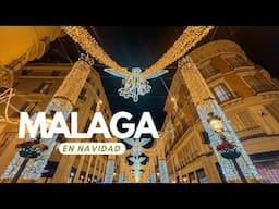 NAVIDAD EN MALAGA 2024 🎄 Sorprendentes navidades en Andalucía 🎅🏾 Las luces de la calle Larios