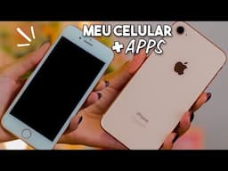 MOSTRE SEU CELULAR ATUALIZADO {2020} - iPhone 8 + APPS | Bia Anjos ♥