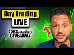 🚨 Pre-Market Prep +Day  Trading Live | Massive Giveaways! 🎉