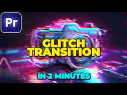 How to Add GLITCH TRANSITION in Premiere Pro