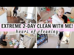 *NEW* EXTREME CLEAN WITH ME / HUGE 2 DAY CLEANING / 2021 CLEAN WITH ME / OLIVIA SNYDER