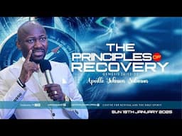 THE PRINCIPLES OF RECOVERY By Apostle Johnson Suleman