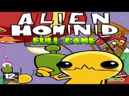 Alien Hominid [XBOX, Gamecube, PS2] Gameplay Walkthrough FULL GAME [4K60ᶠᵖˢ🔴]