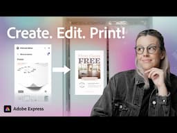 Design a Custom Poster With #AdobeExpress | Adobe Express