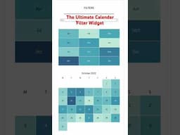 #Tableau - The Ultimate Interactive Calendar Filter