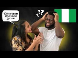 Nigerian Husband Learns Tamil (Compilation of Every Lesson)