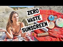 REEF SAFE SUNSCREEN | ZERO WASTE // PLASTIC FREE (All Good, Avasol, Raw Elements Reviews)