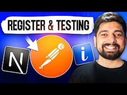 Register a User and testing it with postman | Full stack Project Playlist 04